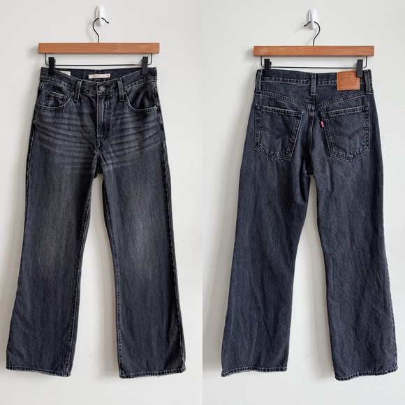 LEVI’S • Baggy Bootcut in Boot Barn Black - Picture 3 of 11